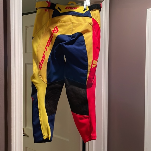 Thor Racing Pants Multicolor - Picture 3 of 5